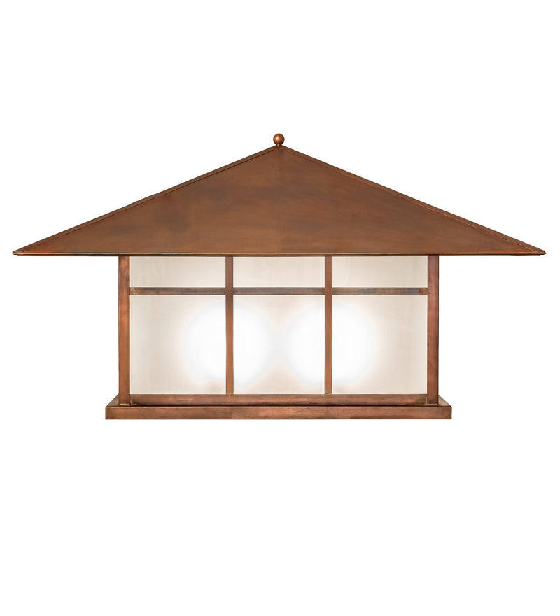 Meyda Tiffany 282353 Four Light Pier Mount, Vintage Copper