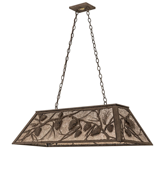 Meyda Tiffany 282631 Eight Light Pendant, Antiquity