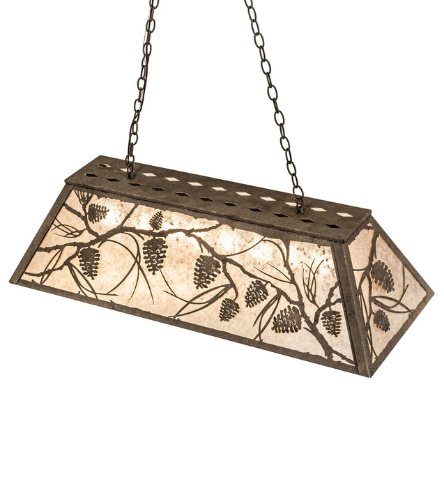 Meyda Tiffany 282631 Eight Light Pendant, Antiquity