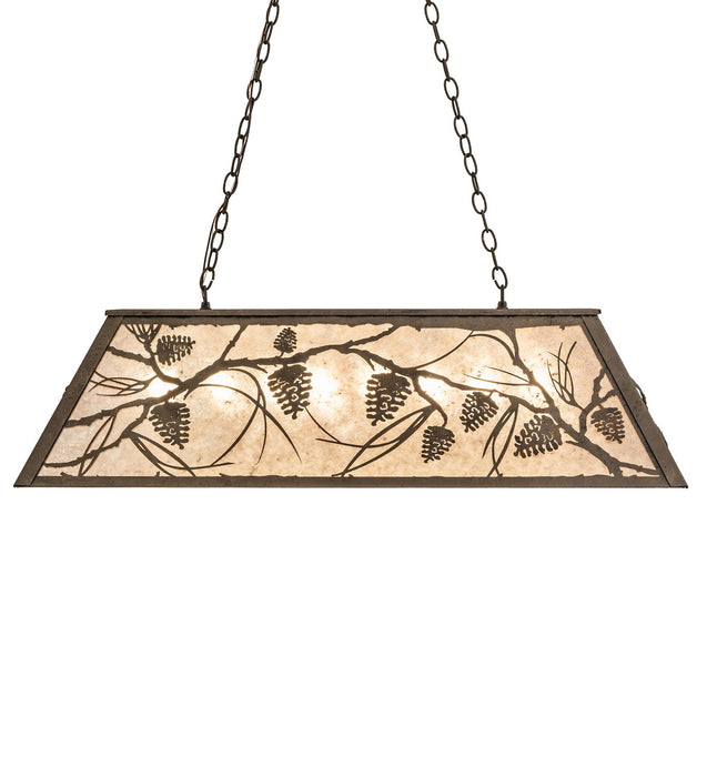Meyda Tiffany 282631 Eight Light Pendant, Antiquity
