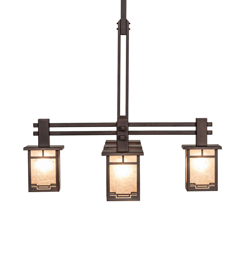 Meyda Tiffany 283291 Five Light Chandelier, Mahogany Bronze