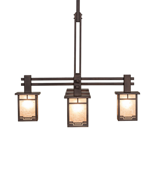 Meyda Tiffany 283291 Five Light Chandelier, Mahogany Bronze