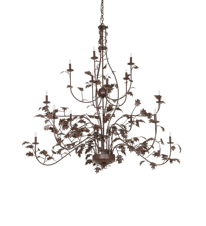 Meyda Tiffany 283294 15 Light Chandelier, Cafe Noir