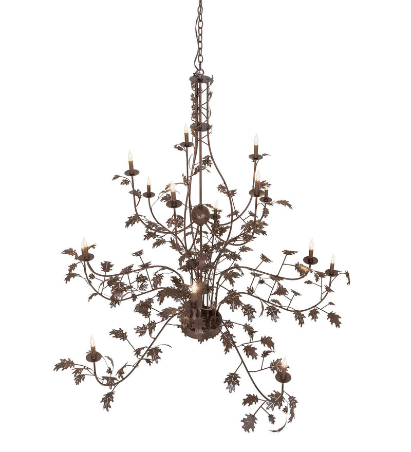 Meyda Tiffany 283294 15 Light Chandelier, Cafe Noir