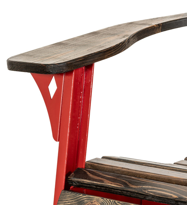 Meyda Tiffany 283307 Chair, Ruby Red