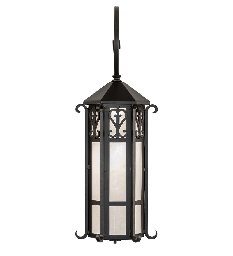 Meyda Tiffany 283328 One Light Wall Sconce, Solar Black