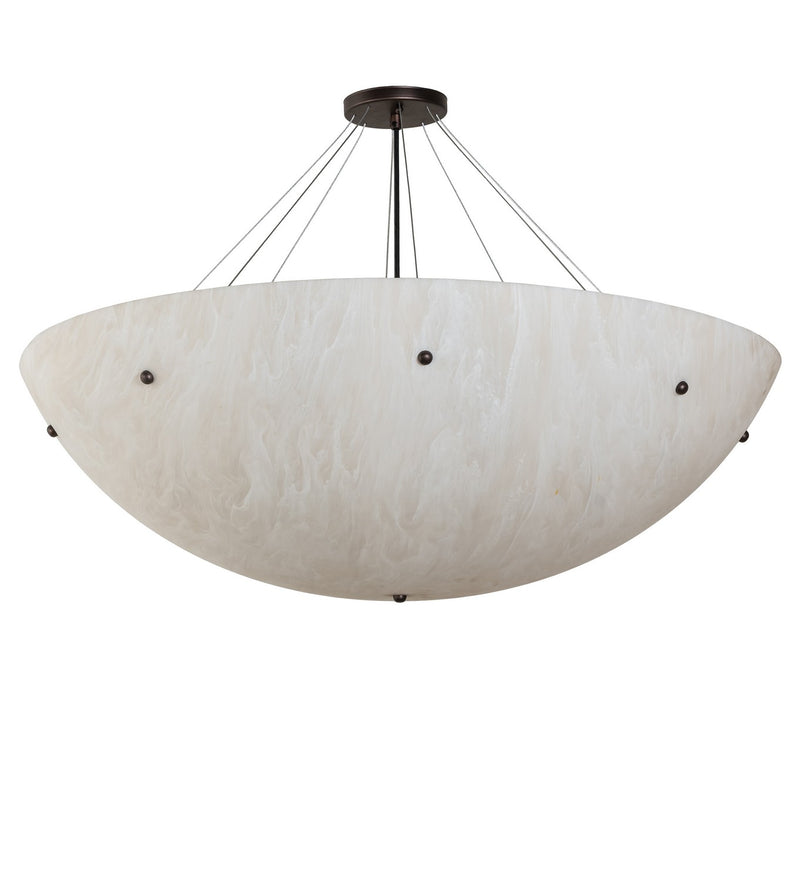 Meyda Tiffany 283564 Six Light Pendant, Mahogany Bronze