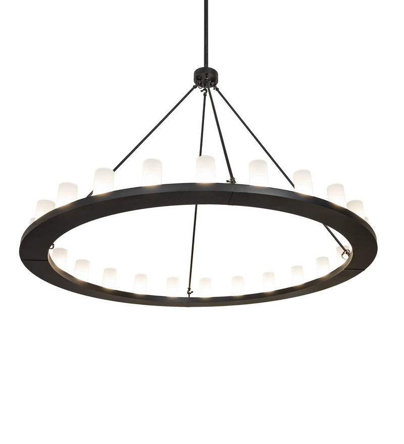 Meyda Tiffany 283586 24 Light Chandelier, Solar Black