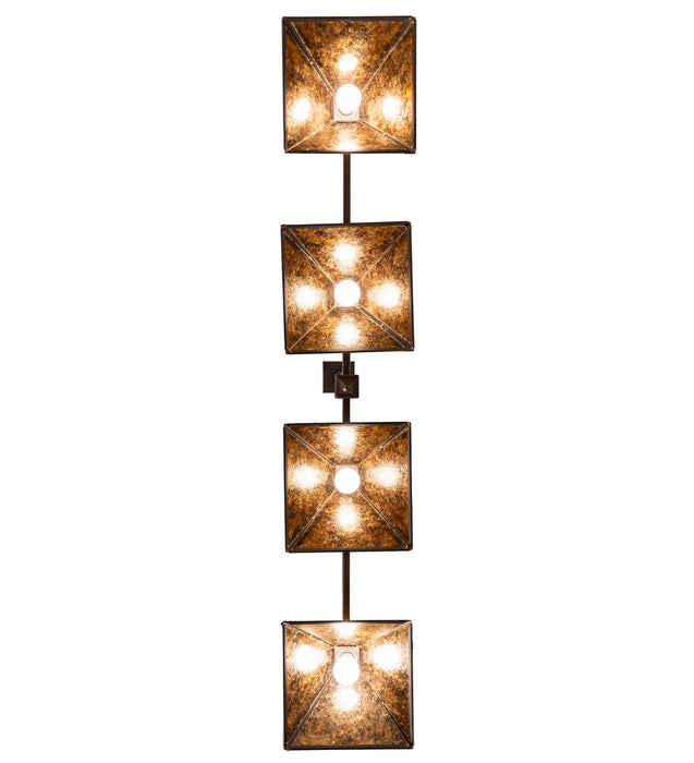 Meyda Tiffany 283688 Four Light Island Pendant, Mahogany Bronze