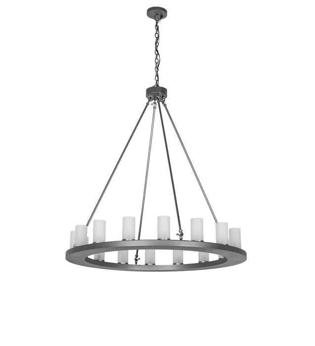 Meyda Tiffany 283784 16 Light Chandelier, Blackened Pewter