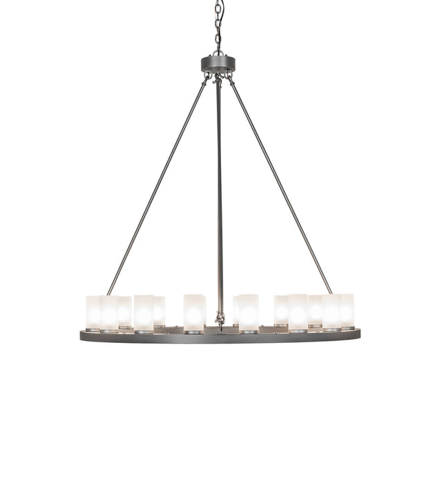 Meyda Tiffany 283784 16 Light Chandelier, Blackened Pewter