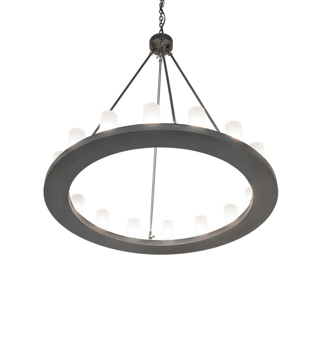 Meyda Tiffany 283784 16 Light Chandelier, Blackened Pewter