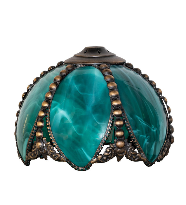 Meyda Tiffany 283812 Shade, Highlighted Craftsman Brown