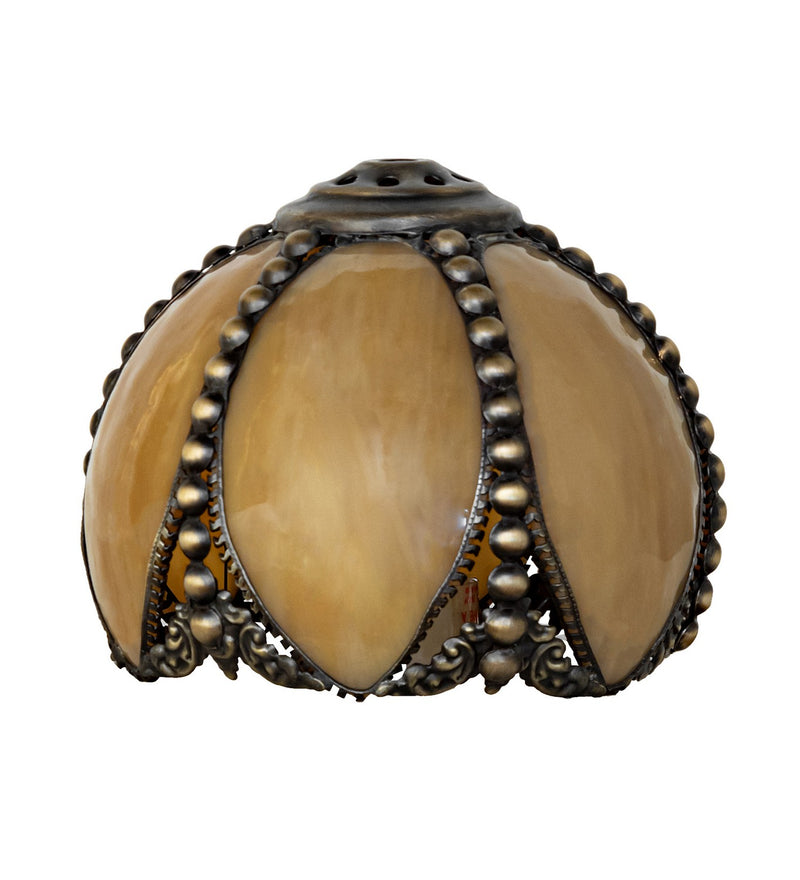 Meyda Tiffany 283839 Shade, Hilighted Craftsman Brown