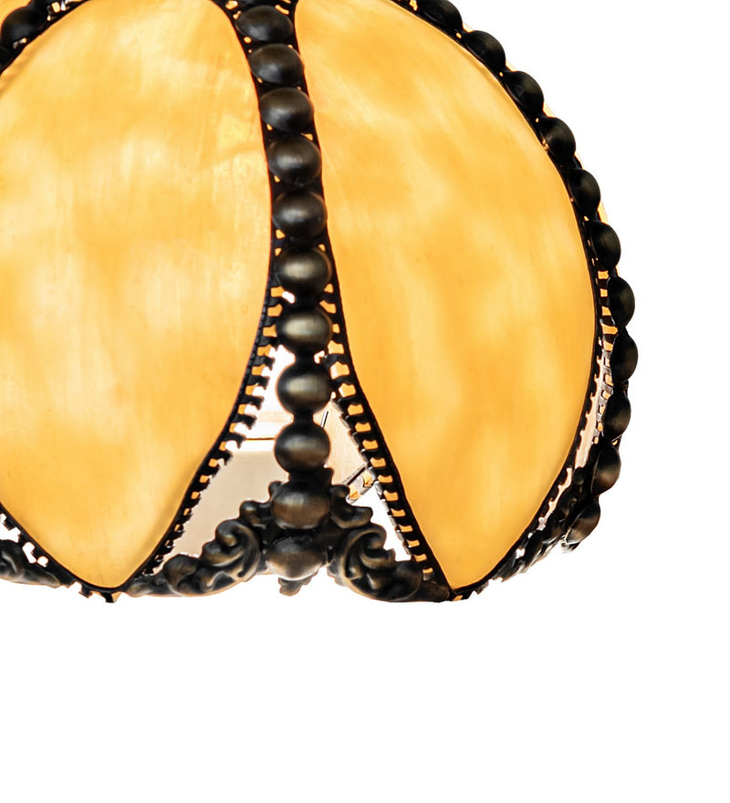 Meyda Tiffany 283839 Shade, Hilighted Craftsman Brown