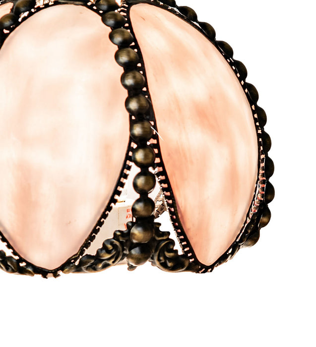 Meyda Tiffany 283854 Shade, Highlighted Craftsman Brown