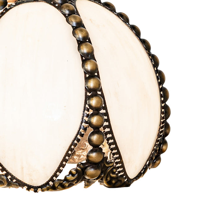 Meyda Tiffany 283861 Shade, Highlighted Craftsman Brown