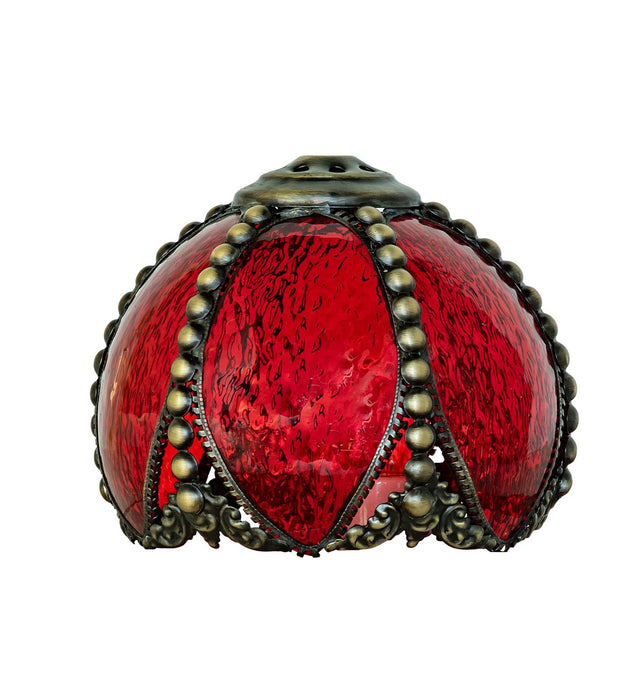 Meyda Tiffany 283863 Shade, Highlighted Craftsman Brown