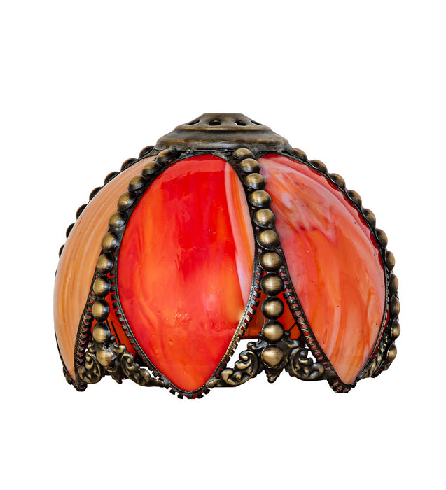 Meyda Tiffany 283865 Shade, Highlighted Craftsman Brown