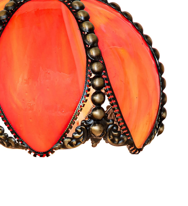 Meyda Tiffany 283865 Shade, Highlighted Craftsman Brown