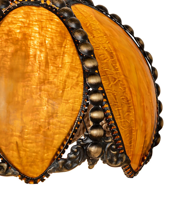 Meyda Tiffany 283868 Shade, Highlighted Craftsman Brown