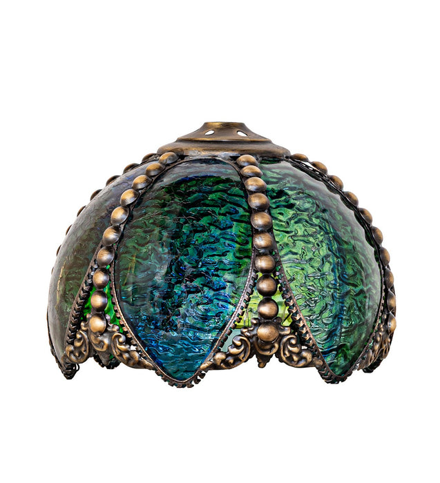 Meyda Tiffany 283870 Shade, Highlighted Craftsman Brown