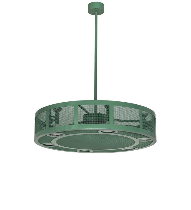 Meyda Tiffany 284102 LED Chandel-Air, Reseda Green