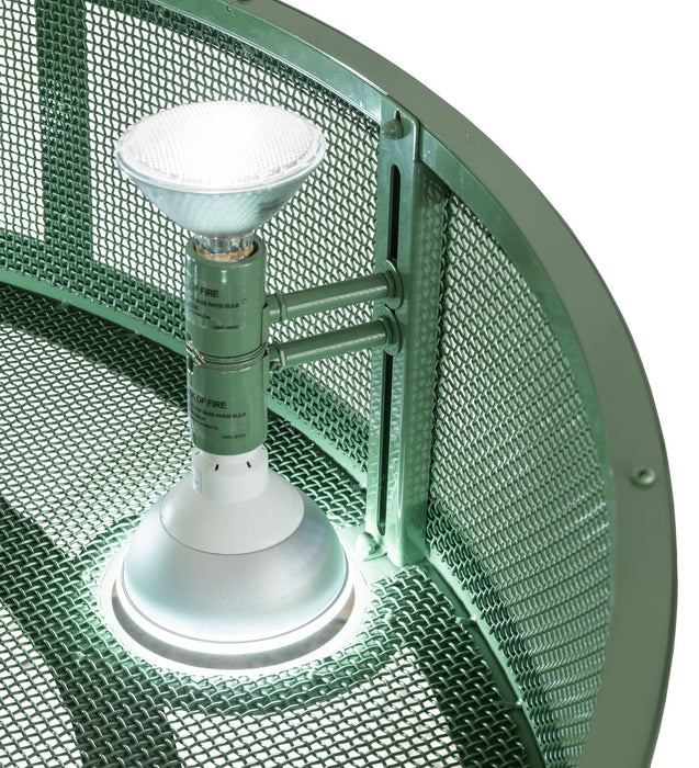 Meyda Tiffany 284102 LED Chandel-Air, Reseda Green