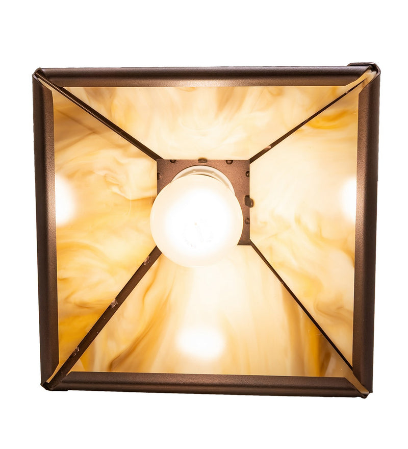 Meyda Tiffany 284327 One Light Pendant, Mahogany Bronze