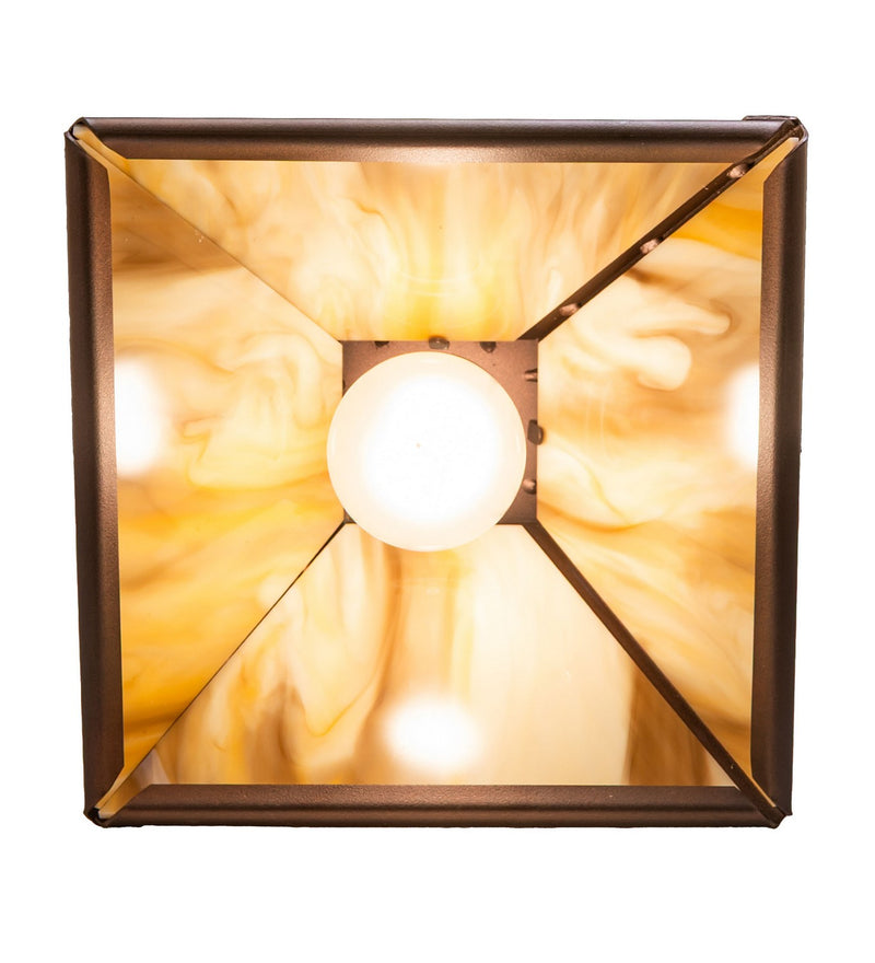 Meyda Tiffany 284328 One Light Pendant, Mahogany Bronze