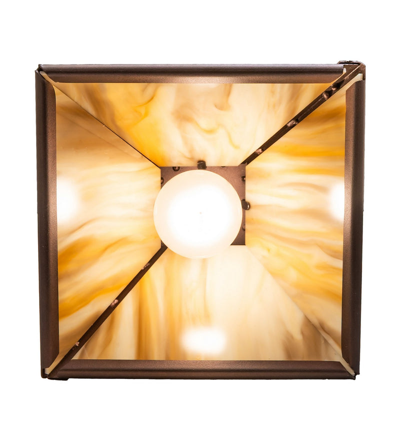Meyda Tiffany 284329 One Light Pendant, Mahogany Bronze