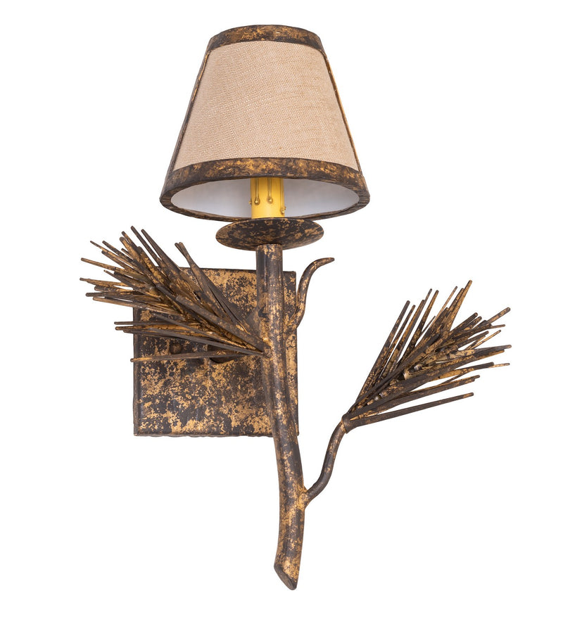 Meyda Tiffany 284396 LED Wall Sconce, Old Gold