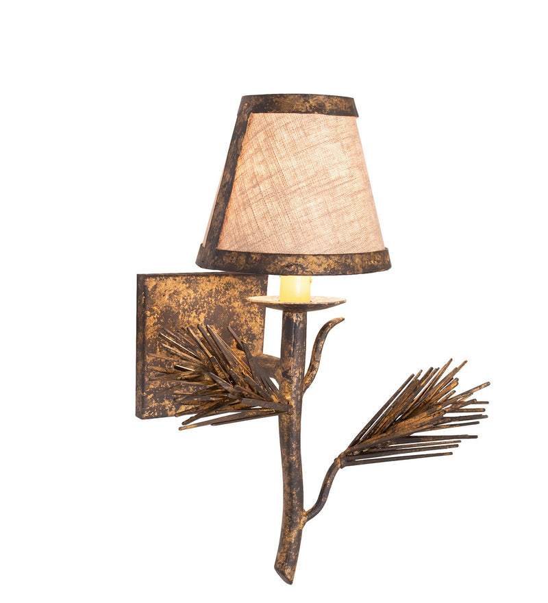 Meyda Tiffany 284396 LED Wall Sconce, Old Gold