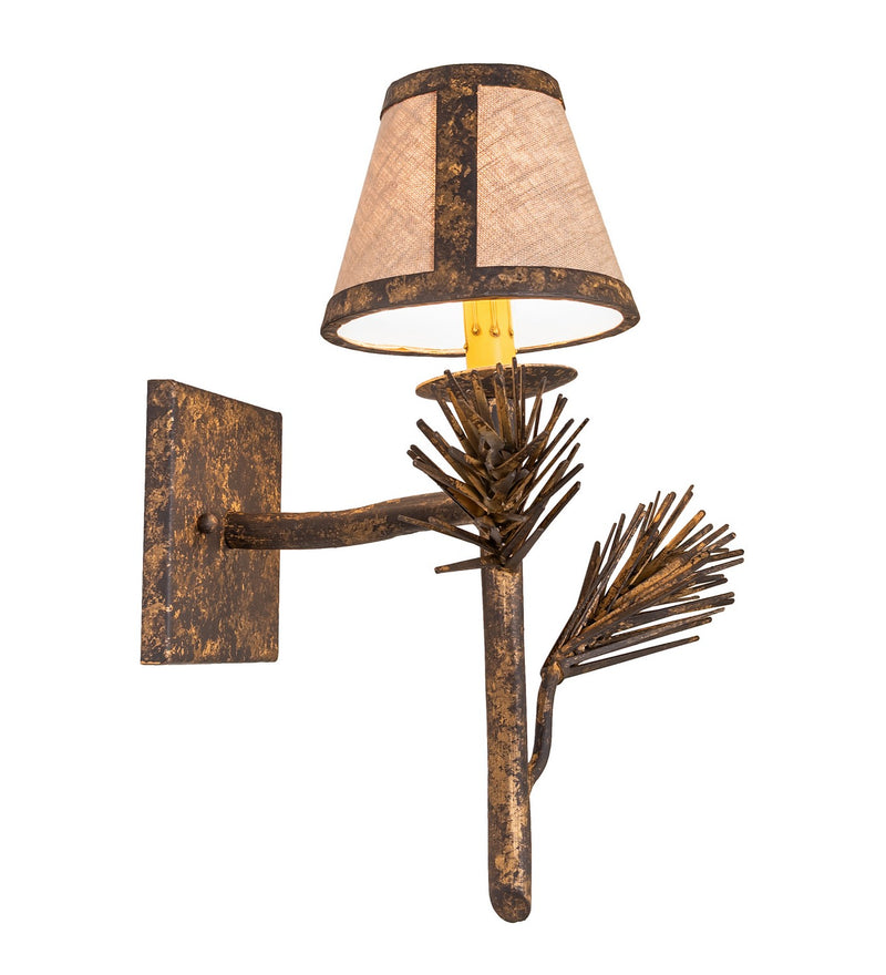 Meyda Tiffany 284396 LED Wall Sconce, Old Gold