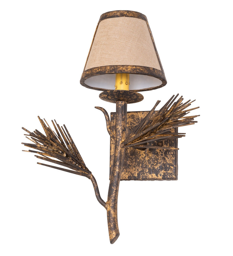 Meyda Tiffany 284398 LED Wall Sconce, Old Gold