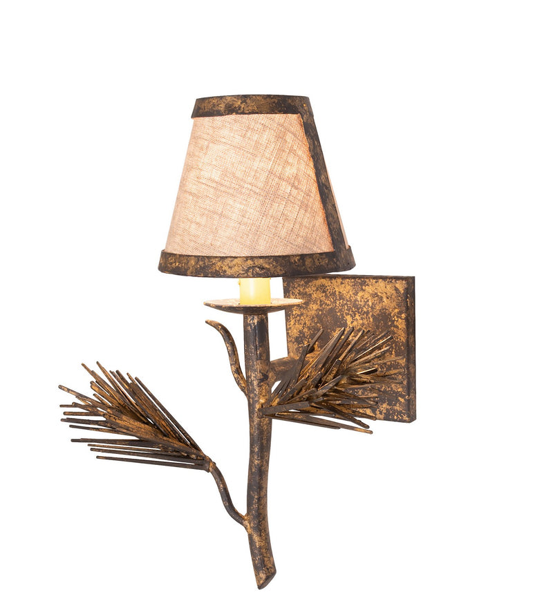 Meyda Tiffany 284398 LED Wall Sconce, Old Gold