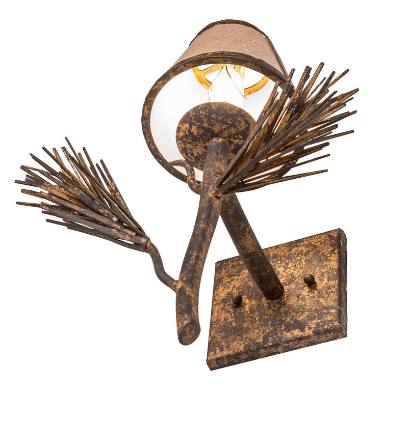 Meyda Tiffany 284398 LED Wall Sconce, Old Gold