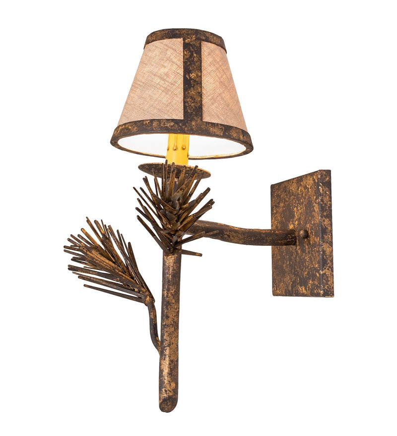 Meyda Tiffany 284398 LED Wall Sconce, Old Gold