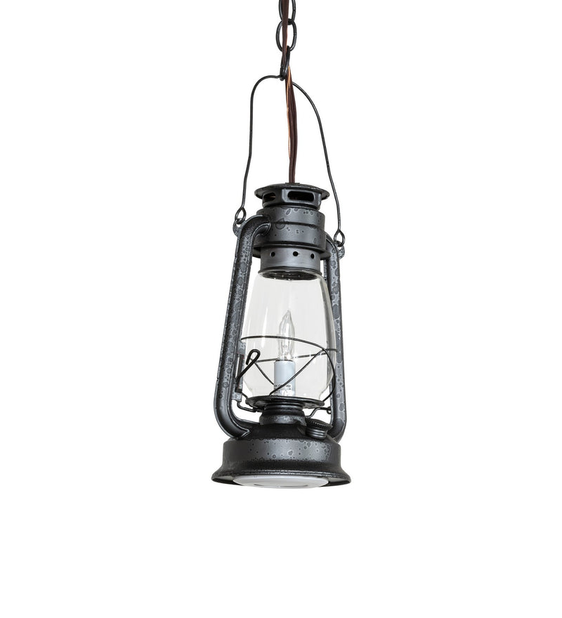 Meyda Tiffany 284480 One Light Pendant, Old Wrought Iron