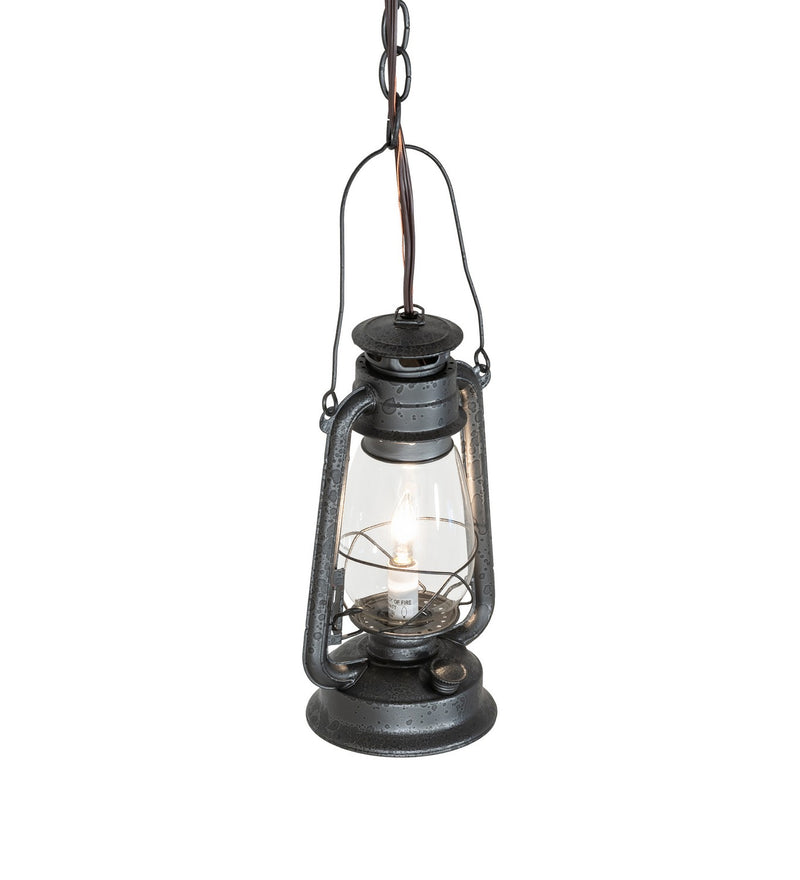 Meyda Tiffany 284480 One Light Pendant, Old Wrought Iron