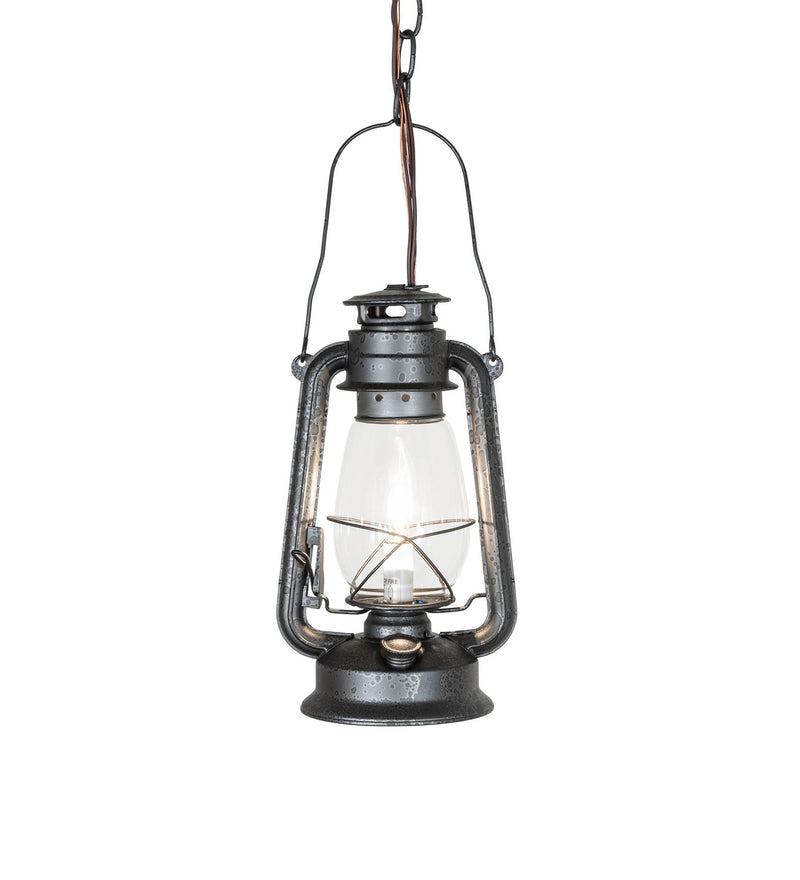 Meyda Tiffany 284480 One Light Pendant, Old Wrought Iron