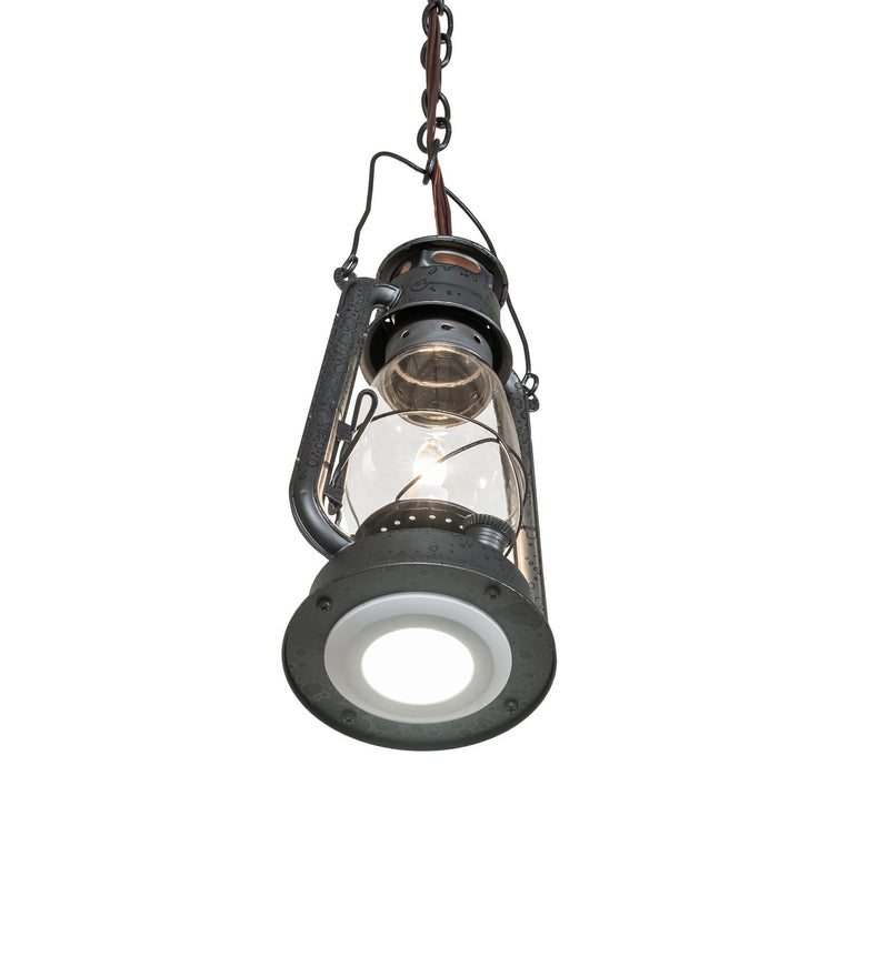 Meyda Tiffany 284480 One Light Pendant, Old Wrought Iron