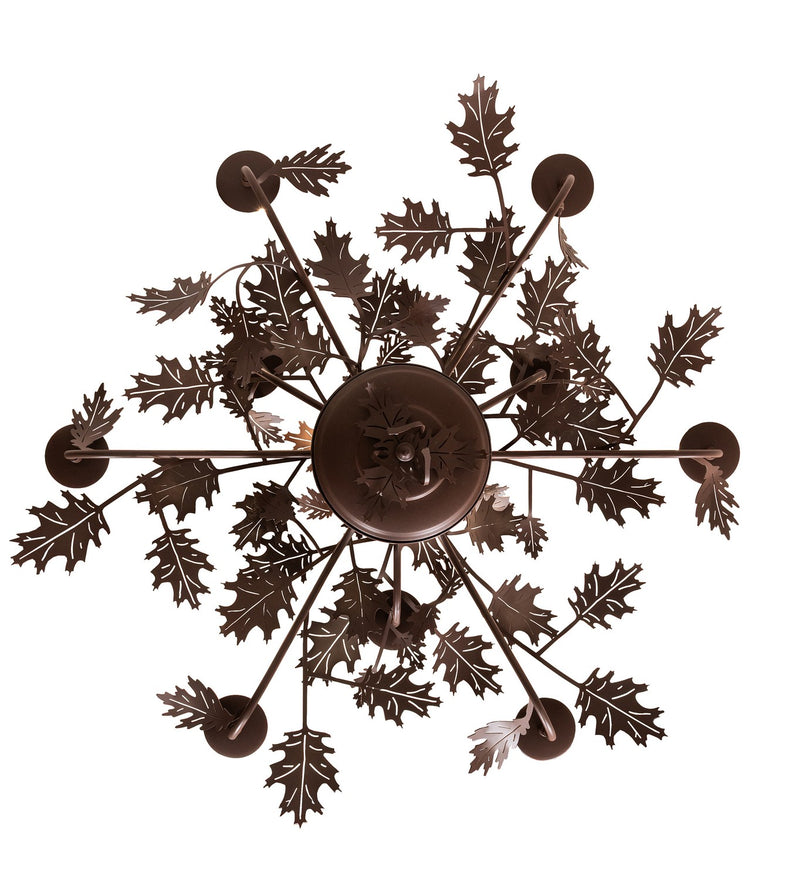 Meyda Tiffany 284699 Nine Light Chandelier, Cafe Noir