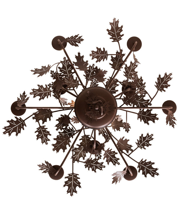 Meyda Tiffany 284699 Nine Light Chandelier, Cafe Noir