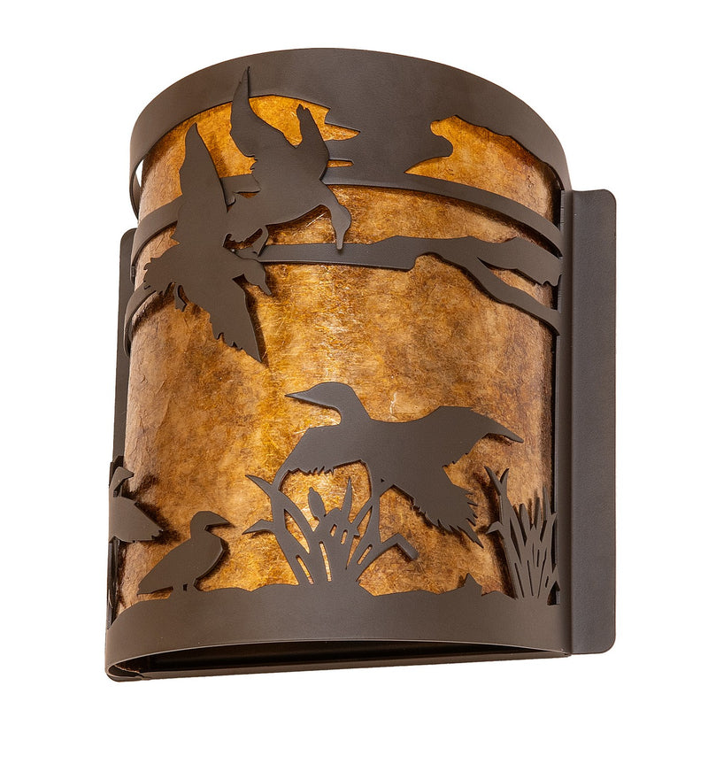 Meyda Tiffany 285254 One Light Wall Sconce, Oil Rubbed Bronze