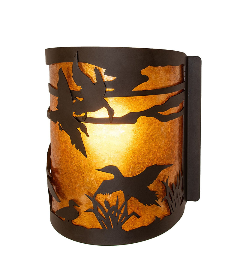 Meyda Tiffany 285254 One Light Wall Sconce, Oil Rubbed Bronze