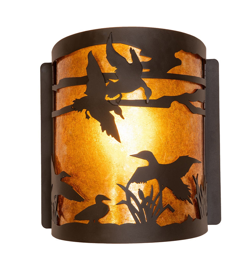 Meyda Tiffany 285254 One Light Wall Sconce, Oil Rubbed Bronze