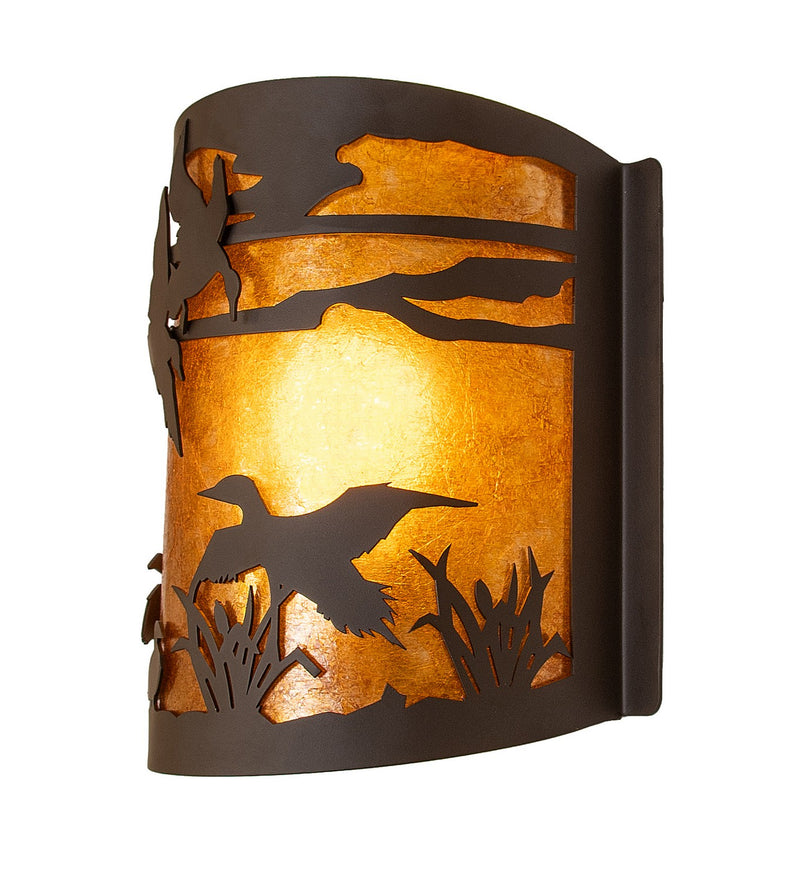 Meyda Tiffany 285254 One Light Wall Sconce, Oil Rubbed Bronze