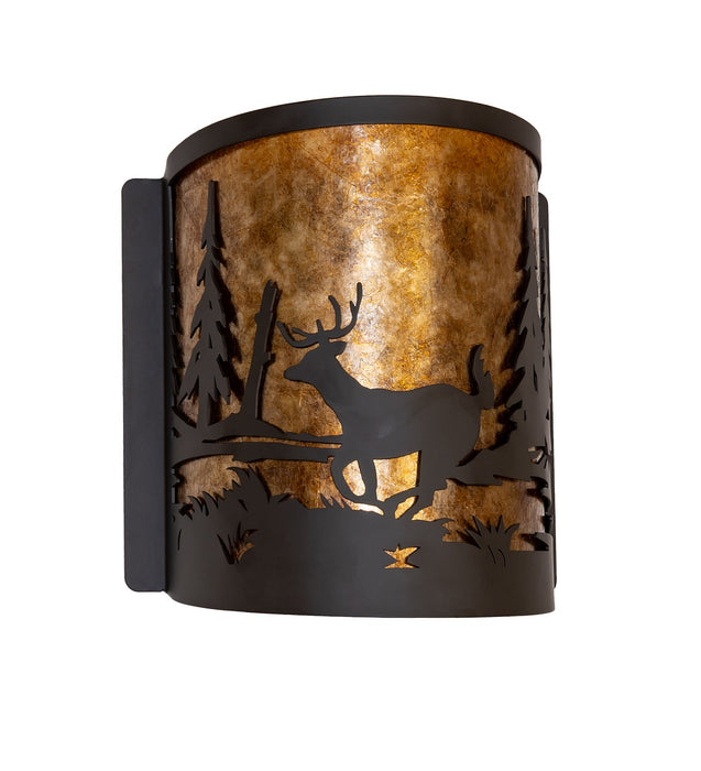 Meyda Tiffany 285255 One Light Wall Sconce, Oil Rubbed Bronze