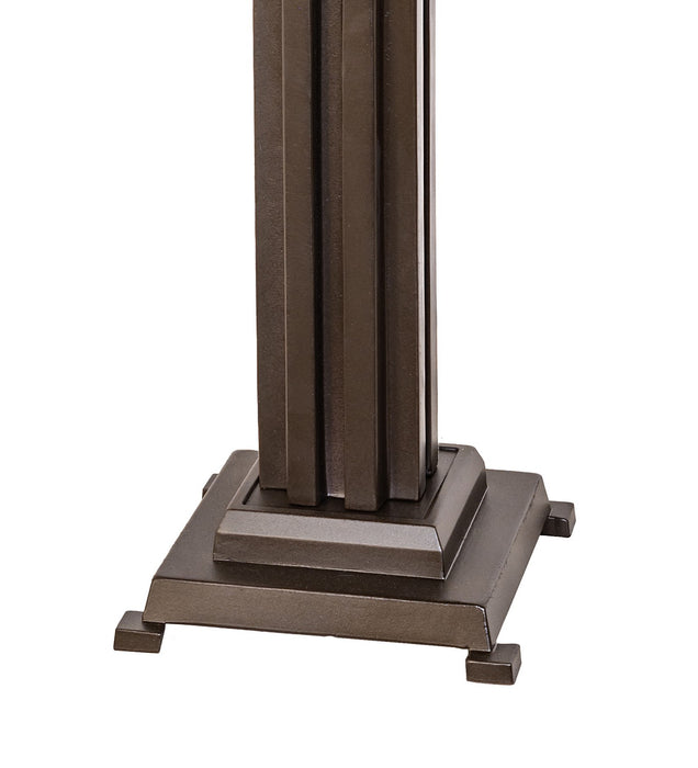 Meyda Tiffany 286705 Two Light Table Base, Mahogany Bronze